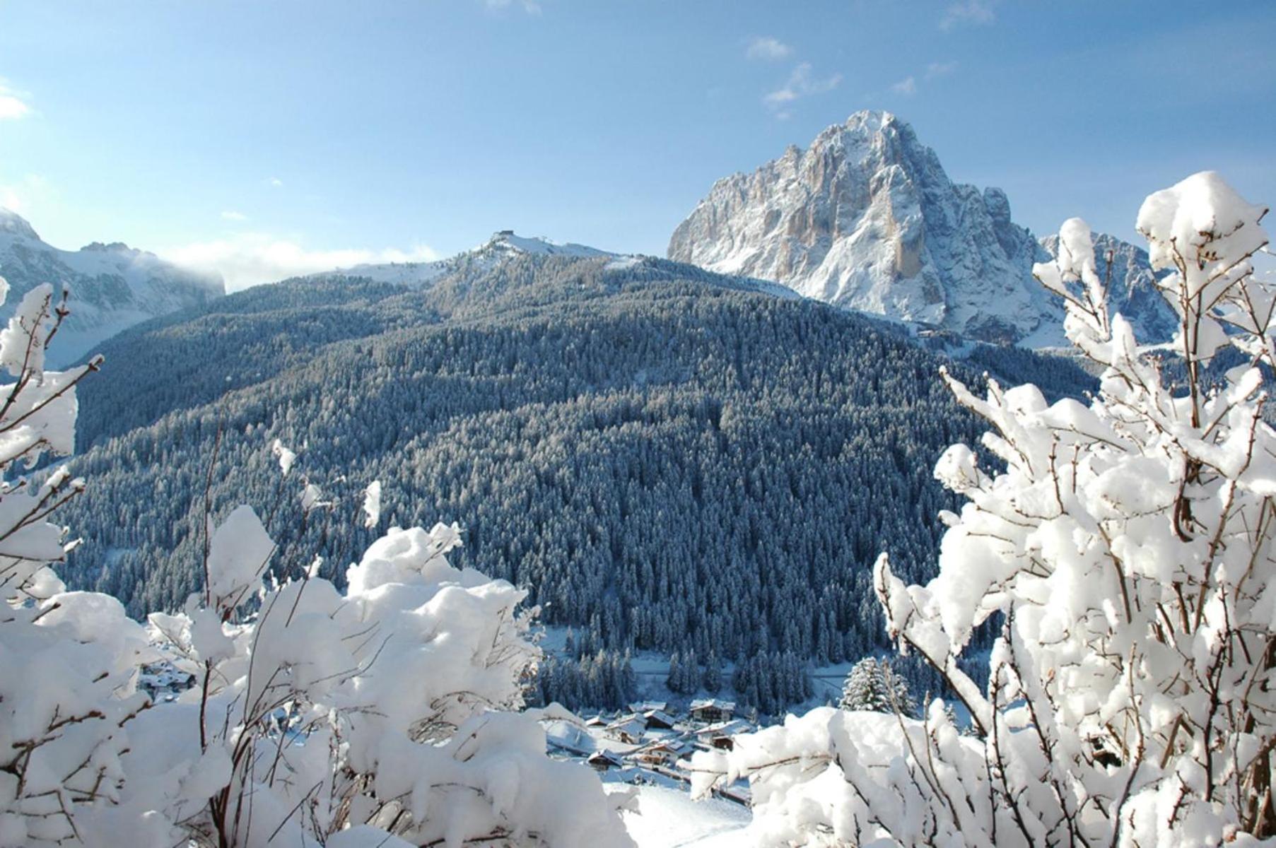 Garni Hotel Iris Selva di Val Gardena Bagian luar foto